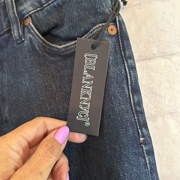NWT Blank NYC The Cooper Long Slim Straight Jeans Size 28 - Picture 8 of 16